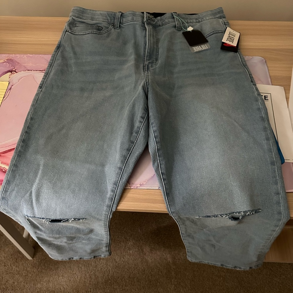 NWT LuLaRoe Kick Flare 34 Denim